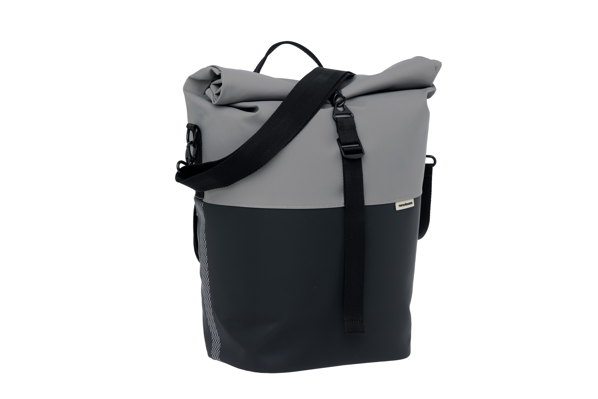 New Looxs Nyborg Single Pannier Bag Grey/Black 17L