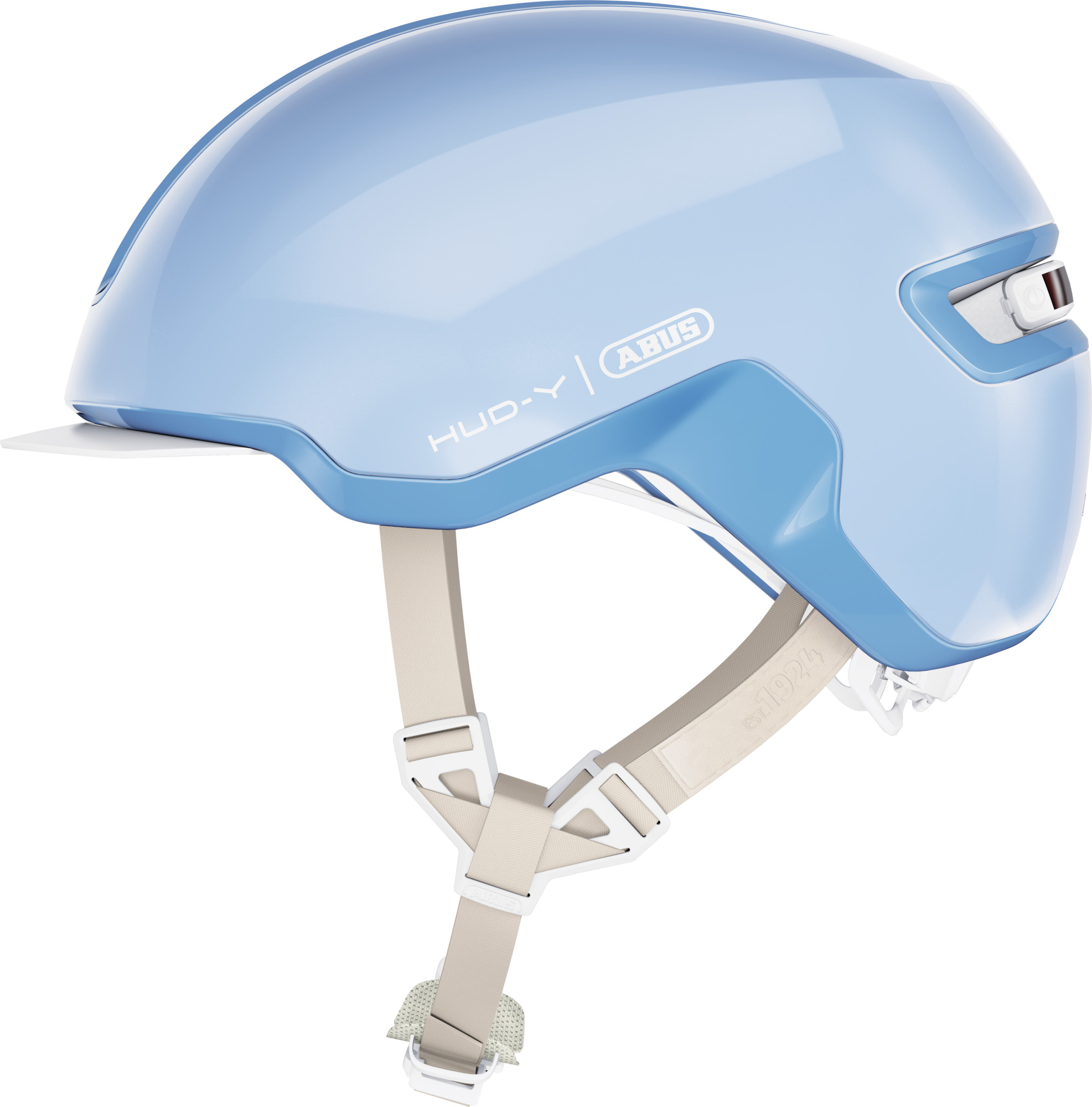 Abus HUD-Y Urban Bike Helmet – Pure Ocean – Size M 54-58cm