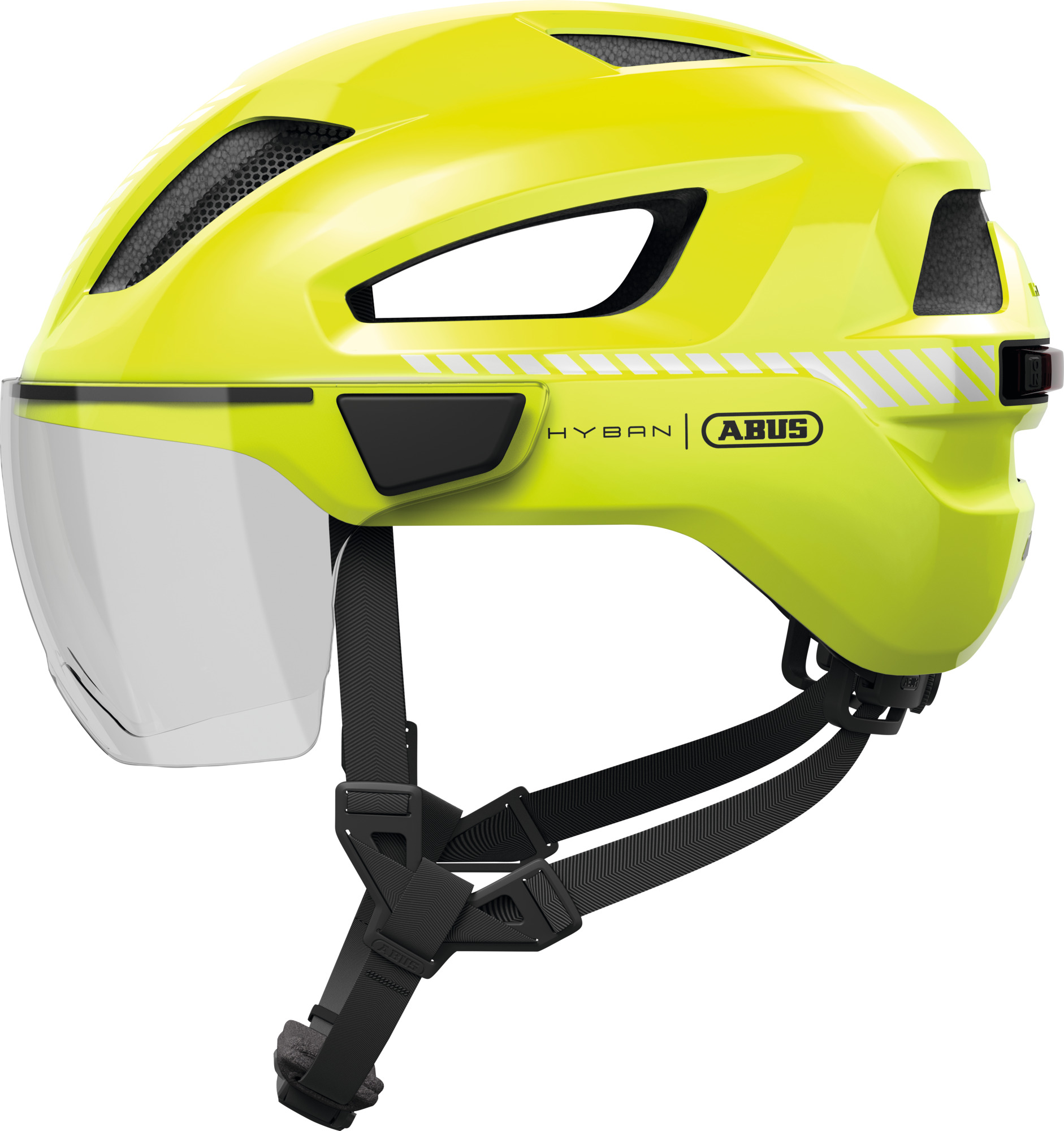 Abus Hyban 3.0 ACE Helmet – Signal Yellow – L 57-61cm