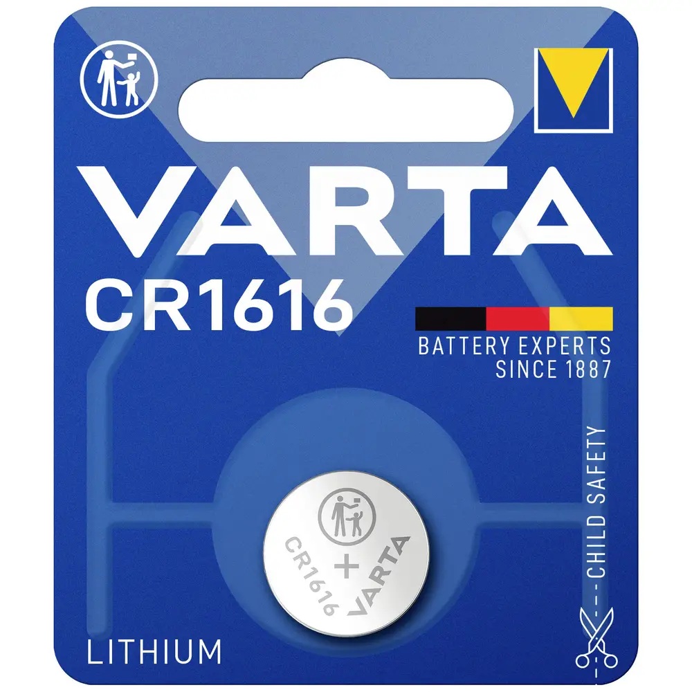 Varta CR1616 Lithium 3V Button Cell Battery