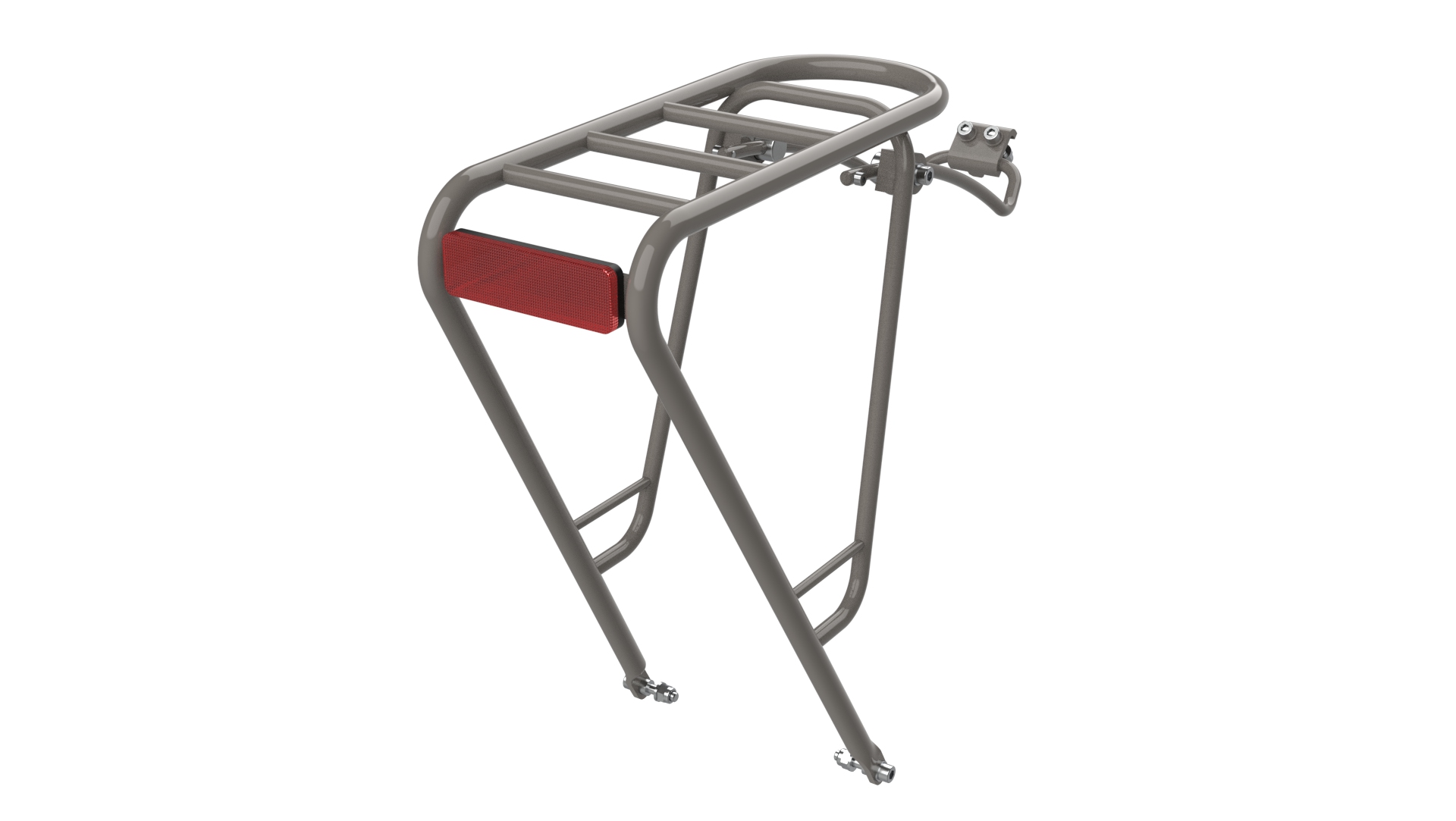 Cortina Zano L57 Rear Rack – Driftwood Grey Gloss