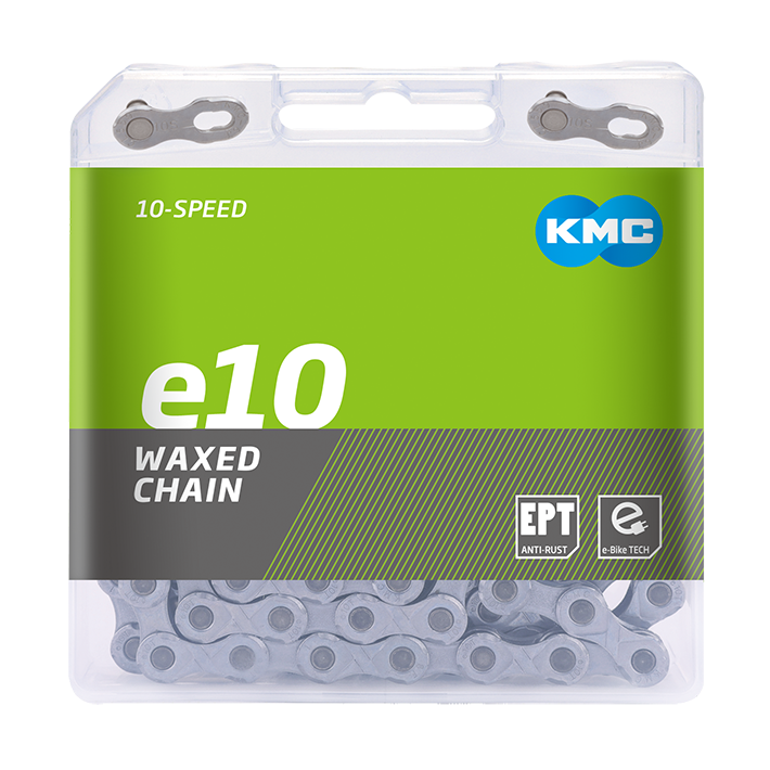 KMC E10 EPT E-Bike Chain – Waxed, 136 Links