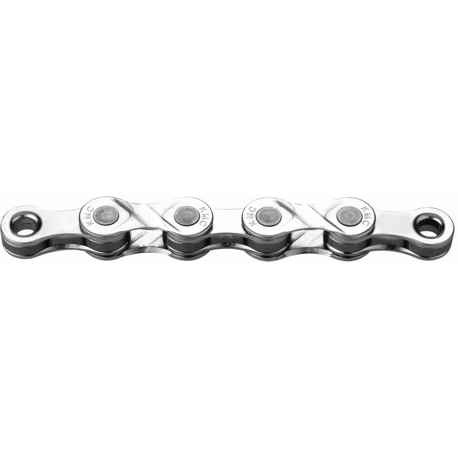 KMC E9 Silver E-Bike Chain – 122 Links, 9-Speed