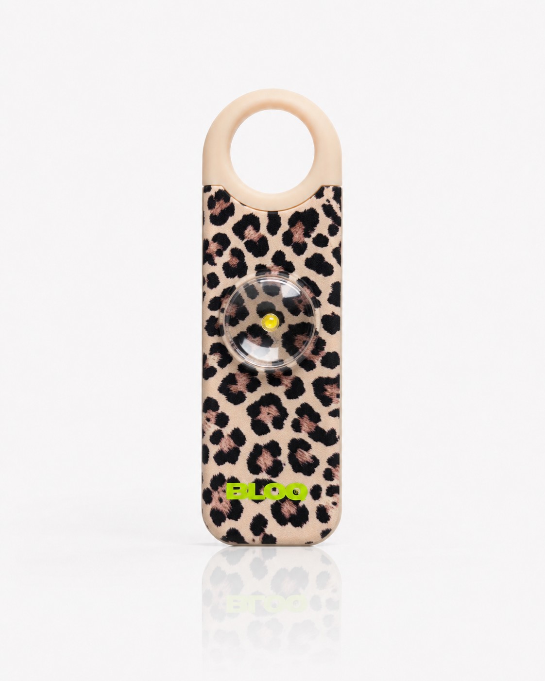 BLOQ Siren Pro Leopard Personal Safety Alarm Keychain