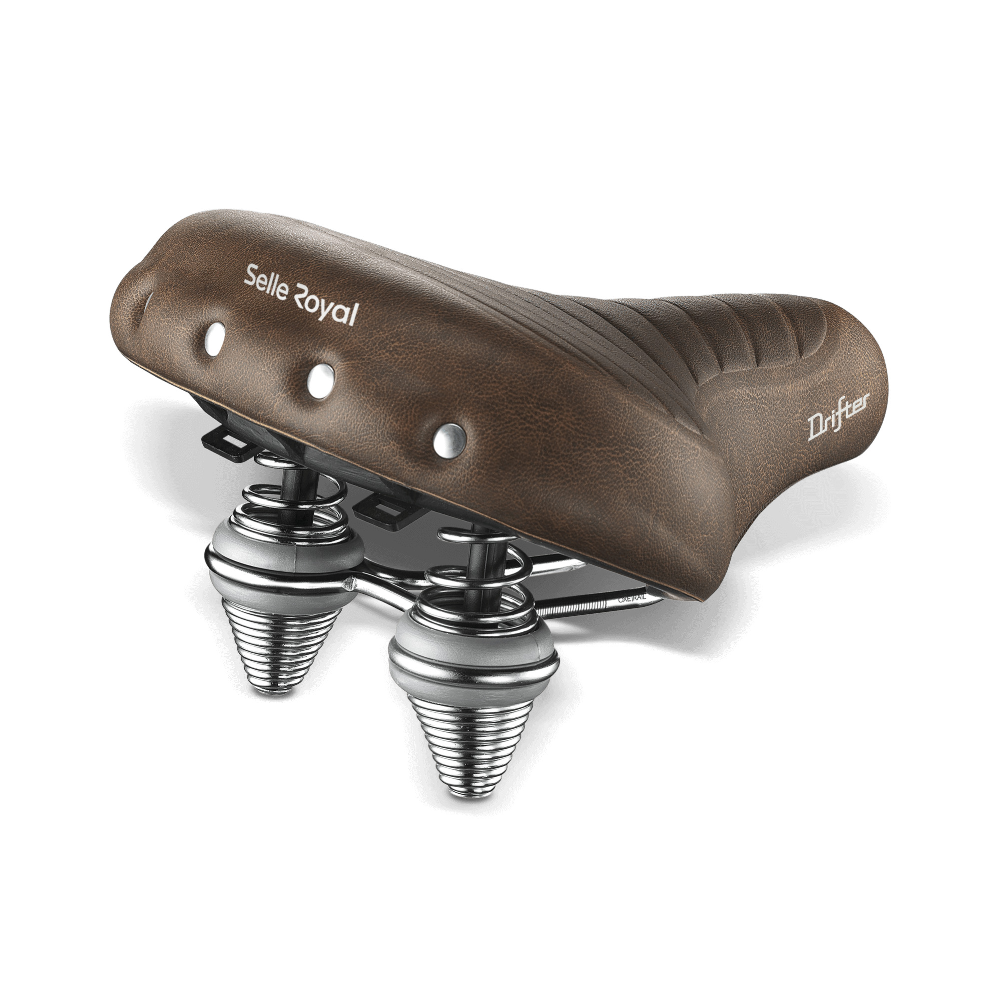 Selle Royal Drifter Plus Stracciatella Saddle - Brown